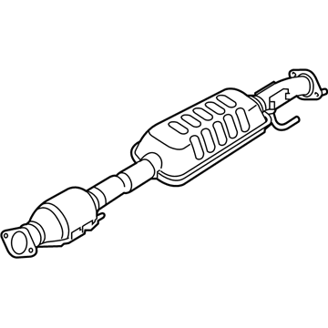 Hyundai 28600-C2710 Center Muffler Complete