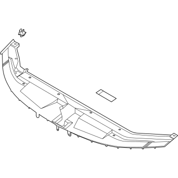 Hyundai 86390-K5000 COVER ASSY-RADIATOR GRILLE UPR