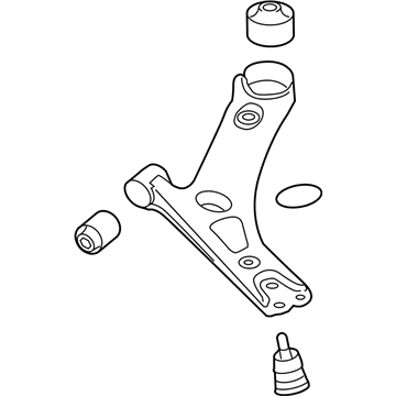 Hyundai 54500-H9000 Arm Complete-Front Lower,LH