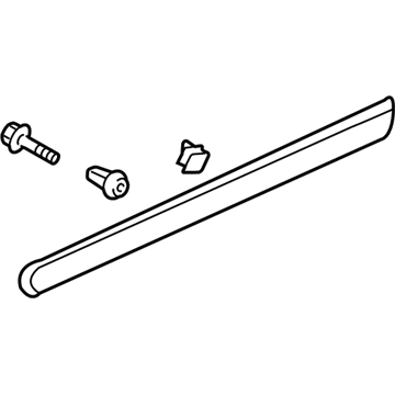 Hyundai 87711-4J000-K5 Moulding Assembly-Waist Line Front Door,LH