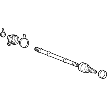 2004 Hyundai XG350 Drive Shaft - 49500-39861