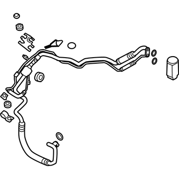 2012 Hyundai Santa Fe A/C Hose - 97759-1U100