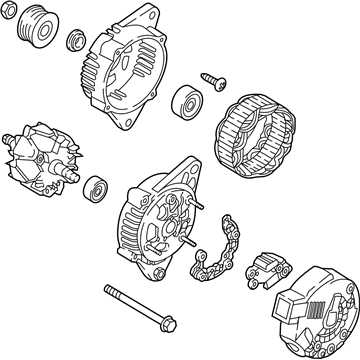 Hyundai 37300-2J355 Alternator Assembly