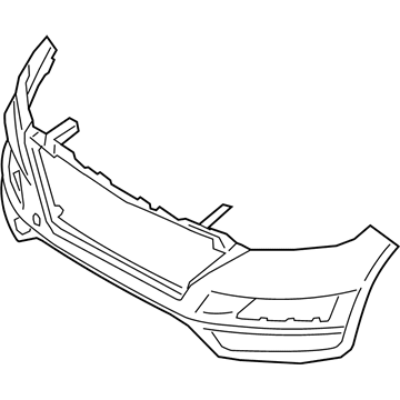 Hyundai 86511-D3500 Front Bumper Upper Cover