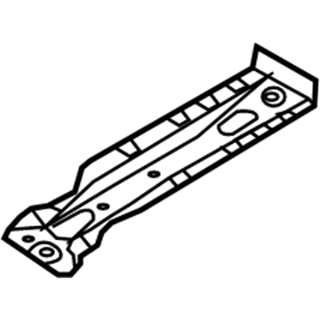 Hyundai 65536-G2000 Member-Rear Floor Lower,Rear