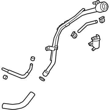 2023 Hyundai Santa Fe Fuel Filler Neck - 31030-S2550