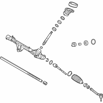 Hyundai 56500-L0000 Gear Assembly-Steering