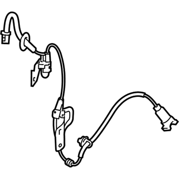Hyundai 59910-C1200 Cable Assembly-ABS.EXT,LH