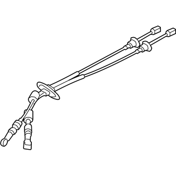 Hyundai 43794-J3100 Manual Transmission Lever Cable Assembly