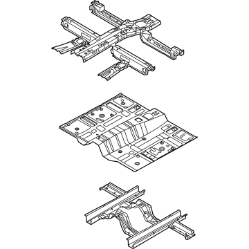 2022 Hyundai Santa Cruz Floor Pan - 65100-K5000