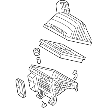 2009 Hyundai Sonata Air Filter Box - 28110-3Q500