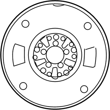 2004 Hyundai Tucson Spare Wheel - 52910-2C910