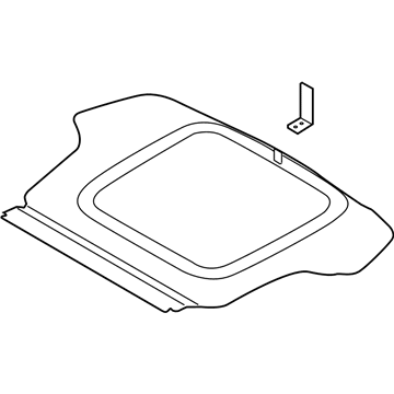 Hyundai 85710-C2500-TRY Mat Assembly-Luggage Covering