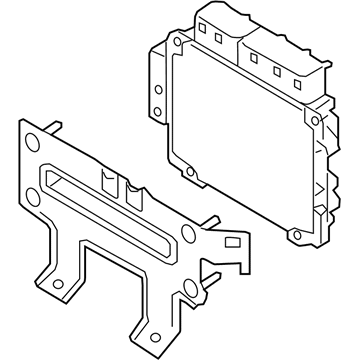 Hyundai 39128-2BPF1 Computer & Bracket Assembly