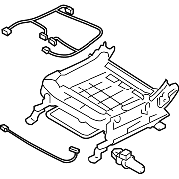 Hyundai 88501-0W150 Track Assembly-Front Seat Driver