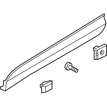 Hyundai 87722-S1200-SCR GARNISH Assembly-FR Dr Side RH