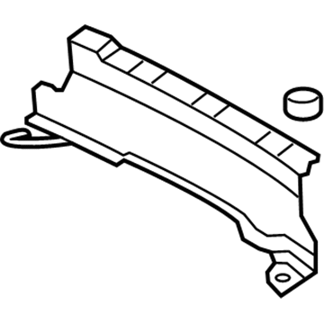 Hyundai 85770-2M000-CH Trim-Transverse Rear