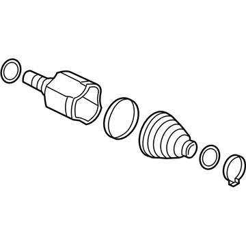 2011 Hyundai Azera CV Joint Boot - 49582-3V500