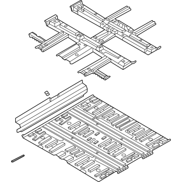 2023 Hyundai Ioniq 5 Floor Pan - 65100-GI000