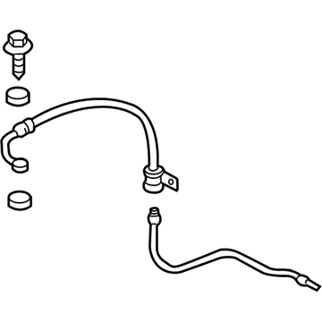 2006 Hyundai Tiburon Power Steering Hose - 57510-2C200