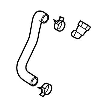 2022 Hyundai Palisade Radiator Hose - 25414-S9500