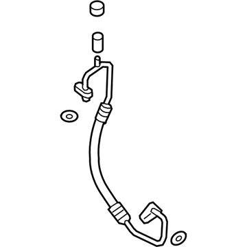 Hyundai Ioniq A/C Hose - 97762-G2000