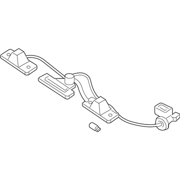 Hyundai 92501-2W010 Lamp Assembly-License Plate