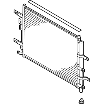 2021 Hyundai Kona Electric A/C Condenser - 97606-K4010