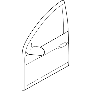 Hyundai 76004-2L210 Panel Assembly-Front Door,RH