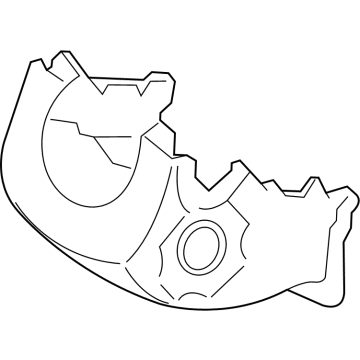 Hyundai 84852-GI000-NNB SHROUD-STEERING COLUMN LWR