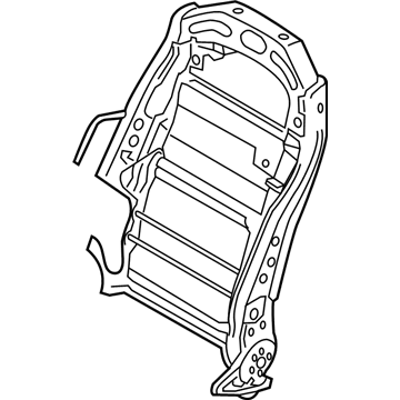 Hyundai 88410-G9631 FRAME ASSY-FR SEAT BACK RH