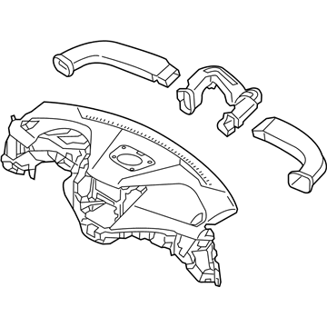 Hyundai 84710-2V000-RY Crash Pad Assembly-Main