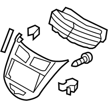 Hyundai 84740-1R200 Panel-Center Facia