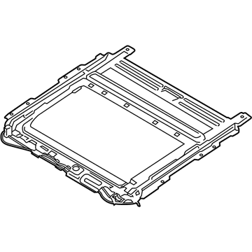 Hyundai 81610-S8000 Frame Assembly-SUNROOF