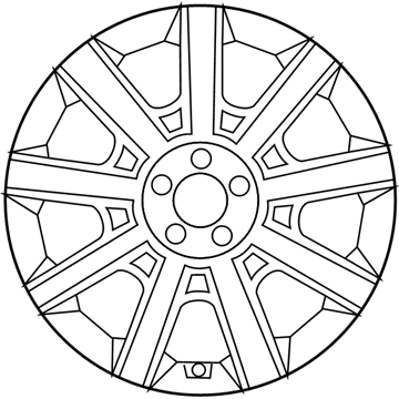 2015 Hyundai Equus Spare Wheel - 52910-3N260