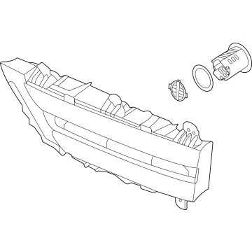 Hyundai 92404-AR010 LAMP ASSY-REAR COMB INSIDE,RH