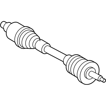 2009 Hyundai Azera Axle Shaft - 49500-3L401