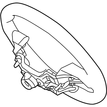 Hyundai 56111-F2LA0-T9Y Steering Wheel Body