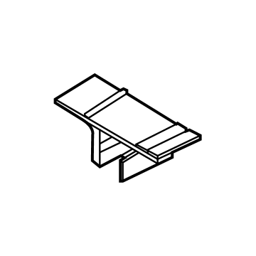 Hyundai 64166-P2000 GUSSET-Radiator Support LWR,RH