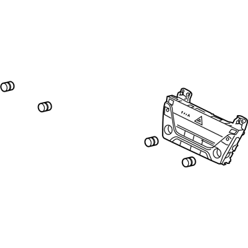 Hyundai 97250-F2231-KEX Heater Control Assembly