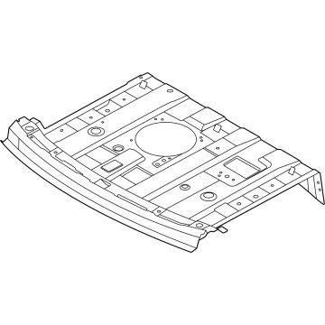 Hyundai 69300-L1030 Panel Assembly-Rear Package Tray