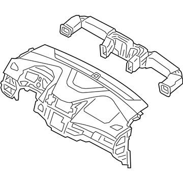 Hyundai 84710-A5200-RY Crash Pad Assembly-Main