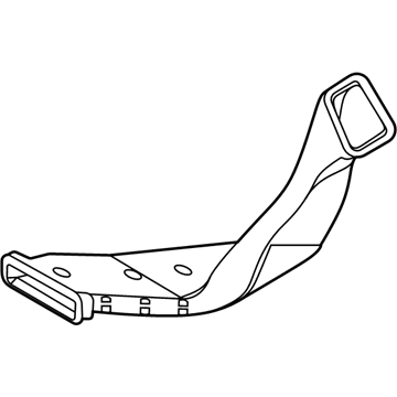 Hyundai 97360-S8000 Duct-Rear Heating,LH