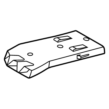 Hyundai 97365-S8000 Duct-Rear Heating RR,LH