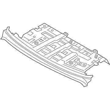 Hyundai 69300-G9100 Panel & Frame Assembly-Package Tray,Rear