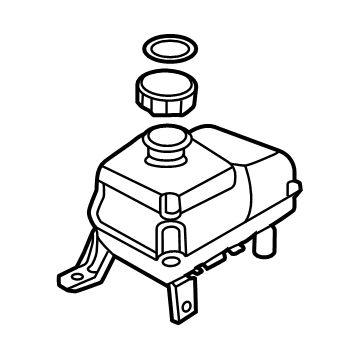 2022 Hyundai Ioniq 5 Coolant Reservoir - 254R0-GI503