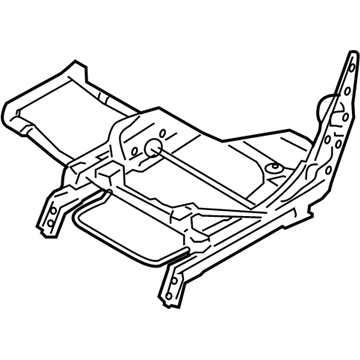 Hyundai 89500-3J050 Mechanism & RECLINER Assembly,LH