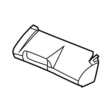 Hyundai 93712-AA000-YFR Bezel-C/PAD LWR D/SIDE Sw MTG