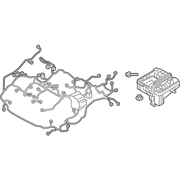 Hyundai 91240-D3450 Wiring Assembly-Control