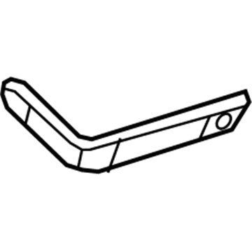 Hyundai 86614-3V000 Bracket Assembly-Rear Bumper Side,RH